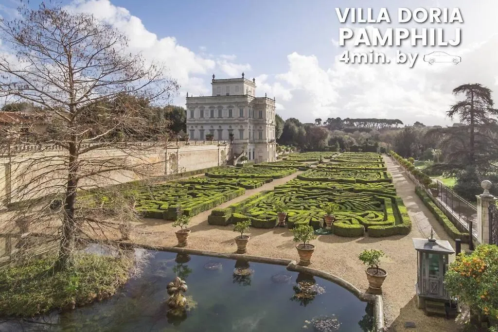 Appartamento Casa Aurora - Terrazza con vista San Pietro Roma